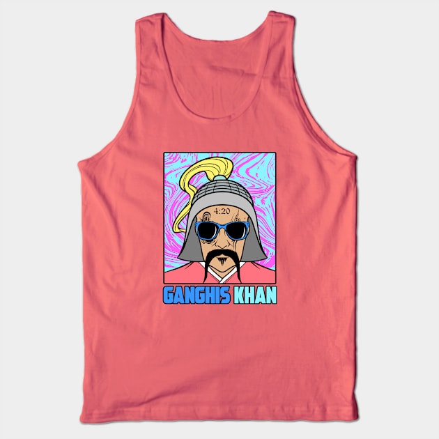 GANG HIS KHAN Tank Top by theanomalius_merch